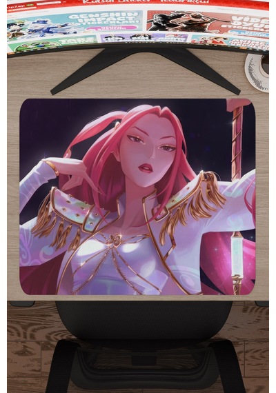Kpop Demon Hunters Kaymaz Dikişli Kauçuk Oyuncu Mousepad V5 - 48x40 Xl Gaming Mouse Pad Fare Altlığı