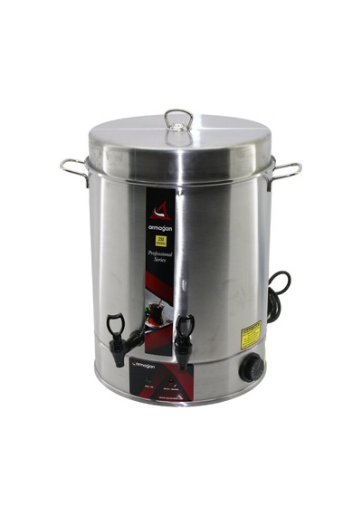 Armağan 250 Bardak Çay Otomatı Elektrikli Semaver Çay Makinesi Çift Musluk 2500w 2