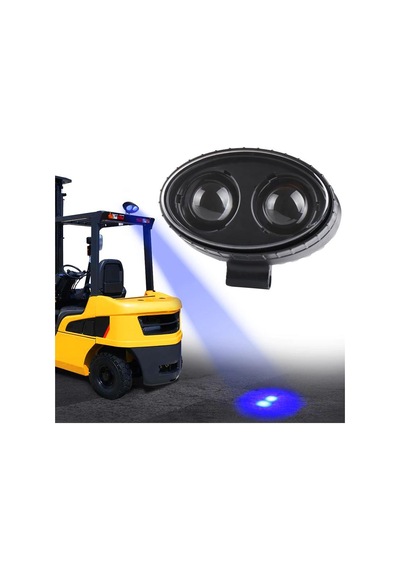 Forklift Çalışma Güvenlik Lambası Mavi İşaret Lamba 12-32V