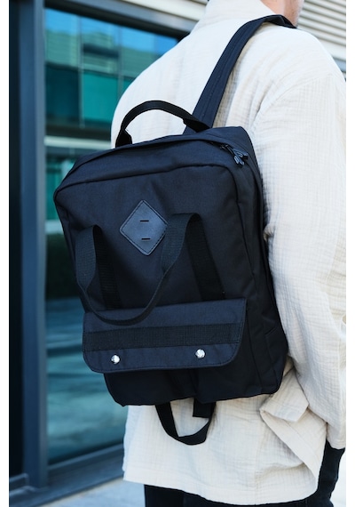 Newısh Polo Accessorıes Unisex Siyah Suya Dayanklı Hafif Rahat Impertex Kumaş Anti-theft Sırt Çantası Günlük Okul Seyahat Siyah Newısh Polo Accessorıes Unisex Siyah Suya Dayanklı Hafif Rahat Impertex Kumaş Anti-theft Sırt Çantası Günlük Okul Seyahat Siyah