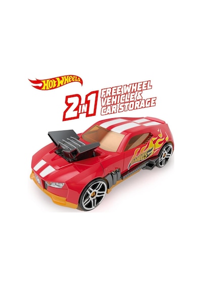 Race N' Haul 2'si 1 Arada Saklama Kutusu Hwcc15r Kırmızı