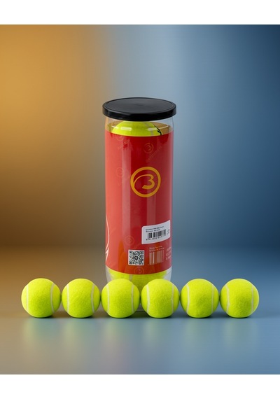 6'lı Tenis Topu Seti Yüksek Zıplama Dayanıklı