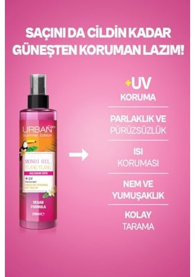 Urban Care Monoi Oil & Ylang Ylang Saç Bakım Sütü 200 Mililitre