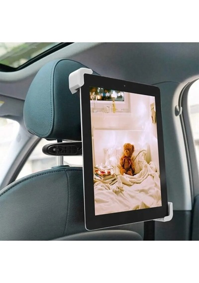 Tablet Tutucu Hem Koltuk Arkası Hem Cama Hem Gögüse Tutturulabi