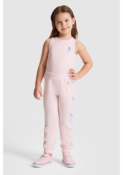 U.S. Polo Assn. U.s. Polo Assn. Kız Çocuk Açık Pembe Tişört Basic 50325671-vr078 Acık Pembe
