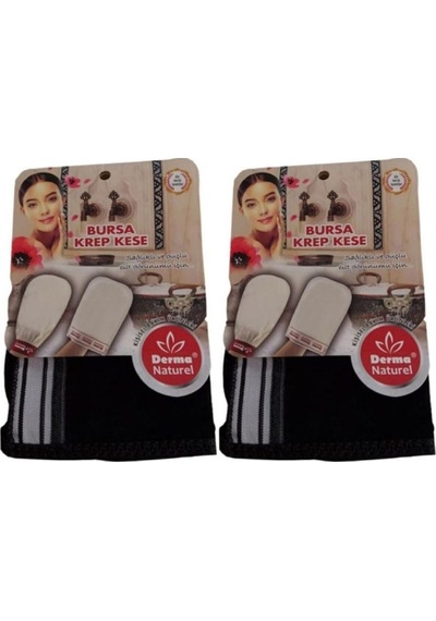 Derma Naturel Krep Kese - Siyah Ms-28 2 Li Set