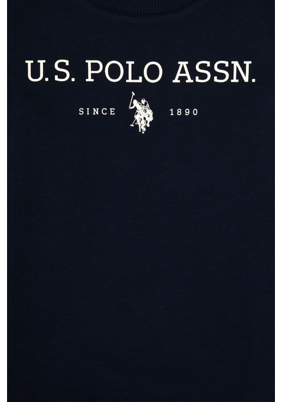 U.S. Polo Assn. Erkek Çocuk Lacivert Bisiklet Yaka Sweatshirt 50313900-VR033 U.S. Polo Assn. Erkek Çocuk Lacivert Bisiklet Yaka Sweatshirt 50313900-VR033