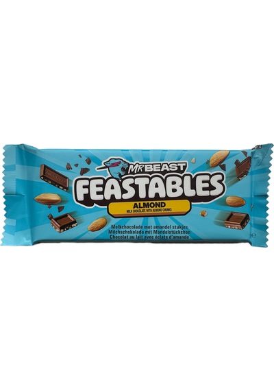 Mr. Beast Bademli Sütlü Çikolata 60 Gr. 1 Adet