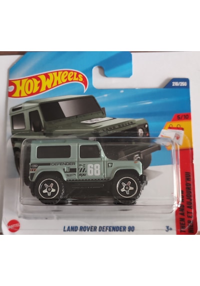 Hot Wheels Land Rover Defender 90 Su Yeşili