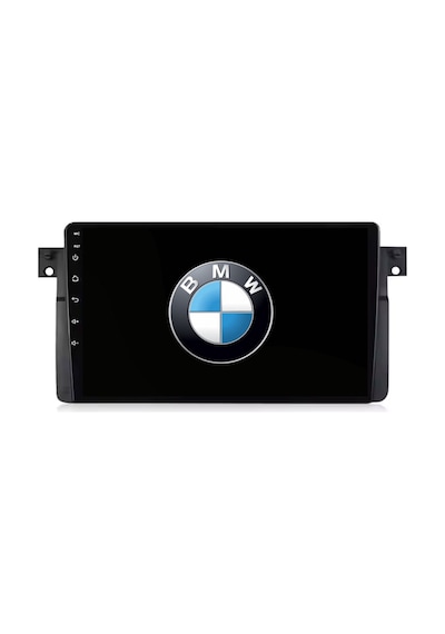 Bmw E46 Araç Multimedya Android Ekran Carplay Navigasyon Cihazı Double Teyp 4+64 9" 98-05 Black Cadence 9"