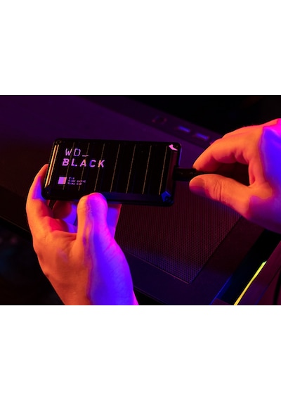 Wd WDBA3S0040BBK 4 TB2.5" P50 Game Drive Type-C USB 3.2 Taşınabilir Bellek
