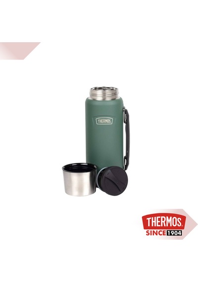 Thermos Icon Is210 1,2l Paslanmaz Çelik Şişe Termos Yeşil