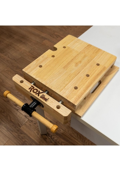 Rox Wood 0274 Tezgah Üzeri Mengeneli Ahşap Çalışma Tezgahı