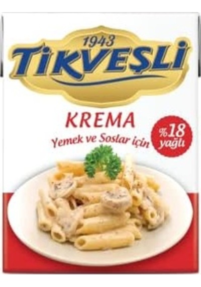 Tikveşli%18 Yağlı Krema 200 Ml