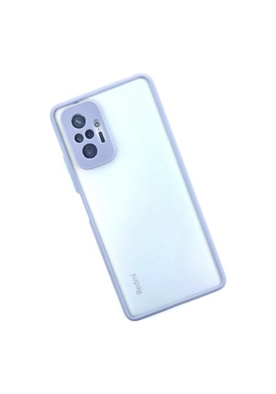 Xiaomi Redmi Note 10 Pro Kılıf Montreal Silikon Kapak - Gri Çokrenkli