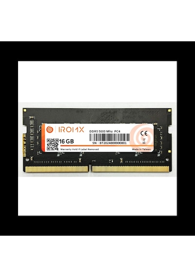 Iromx 1x, 16gb, 5600mhz, Ddr5, Sodimm Notebook Ram, 1,1v, Cl46