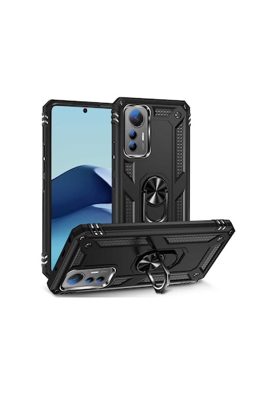 Adige Xiaomi 12 Lite Kılıf Vega Yüzüklü Standlı Darbe Korumalı