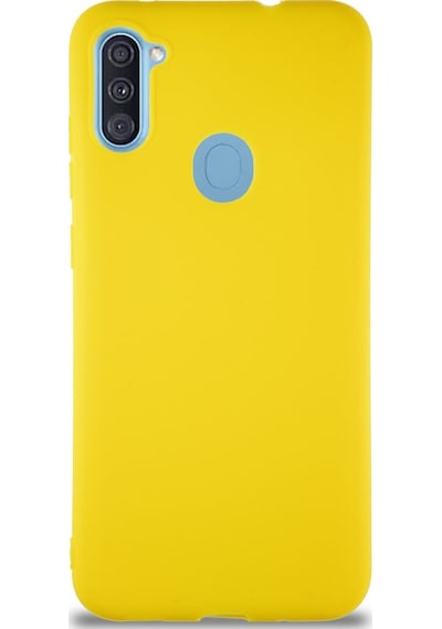 Samsung Galaxy M11 Kilif Soft Premier Renkli Silikon Kapak 496039104