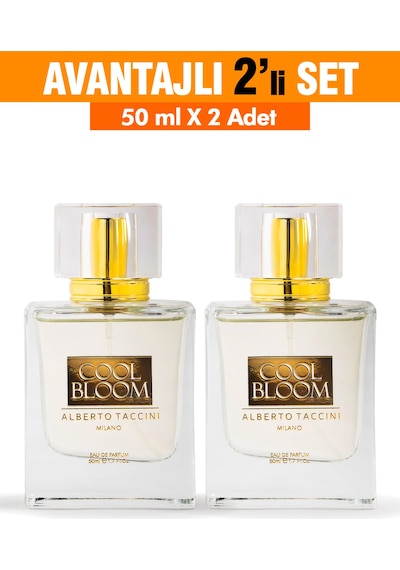 Alberto Taccini Cool Bloom Kadın Parfüm EDP 2 x 50 ML