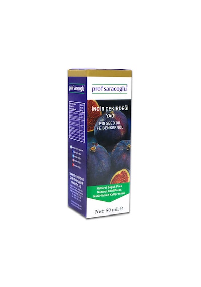 Soğuk Sıkım İncir Çekirdeği Yağı 50 Ml