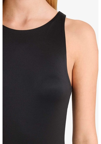 Defacto Coool Fitted Çıçıtlı Body G1102ax25aubk81 Siyah