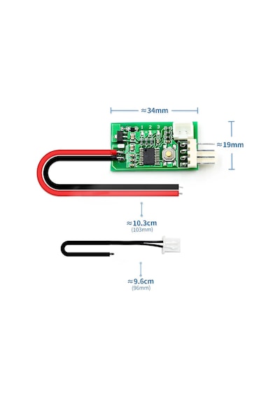 DC 12V 20ma PWM 4 Telli Fan Hız Kontrol Devresi PC CPU Soğutucu