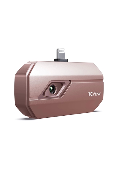 Topdon Tc002 İos İçin Termal Kamera 256 X 192 Ir Yüksek Çözünürlük - Pembe