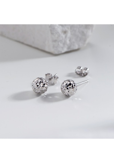 14 Ayar 7 Mm Altın Top Küpe 2,10 Gr-5983 96533294