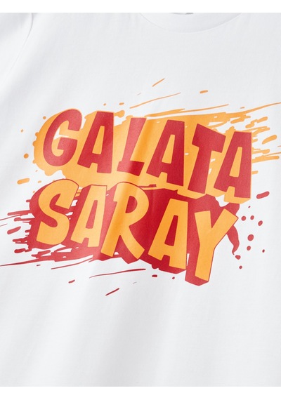 Gsstore Galatasaray Çocuk T-shirt C252061 Beyaz