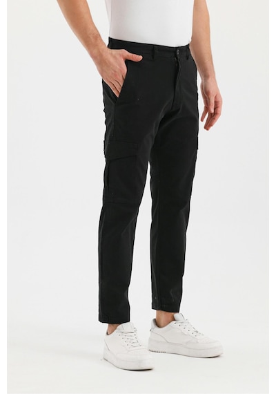 Jack & Jones Jpstkace Jjfctry Kargo Pantolon 12274771 siyah