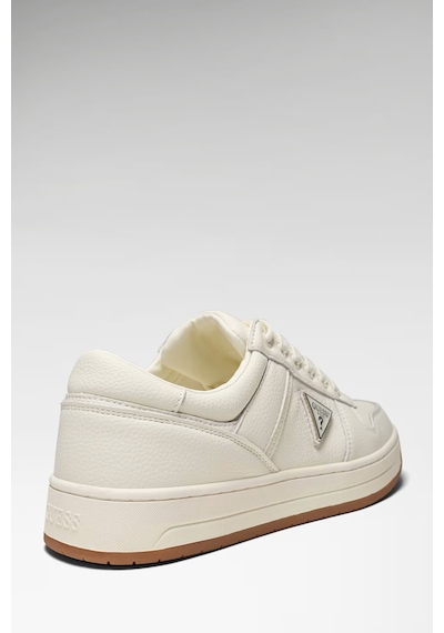 Guess Uddent Erkek Deri Sneaker Ayakkabı Fmjuddlel12 Ekru