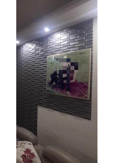10 Adet Nw66 Siyah Opak Arkası Yapışkanlı Duvar Kağıdı Paneli