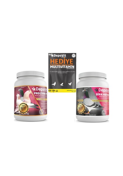 Depovit 2'li Destek Seti Bira Mayası + Prozyme F5