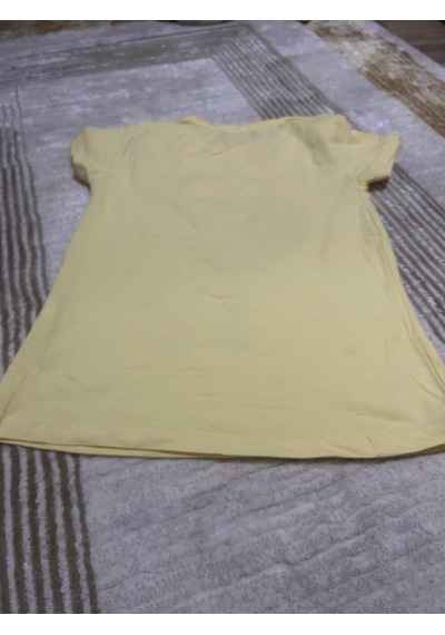Monili Kız Çoçuk T-shirt SARI