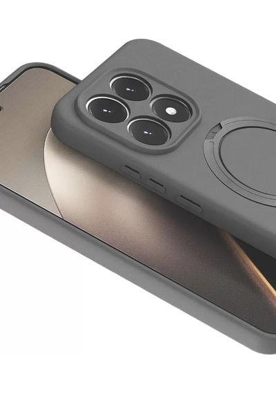 Xiaomi Mi 15t Regal Magsafe Standlı Kapak - Titan Gri -