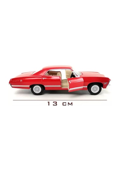 Kınsmart Metal Araba Chevrolet Impala 1967 261033854 Kırmızı