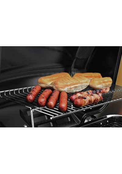 Aygaz X150 Klasik Gazlı Barbekü - 2 Brülörlü Ayaklı Bahçe Mangalı, Termometreli Kapak, Sarı Sarı