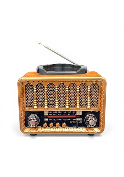 Rt-707 Nostaljik Radyo Eskitme Mini Trend Nostalji Radyo Asma Aparat Özellikli