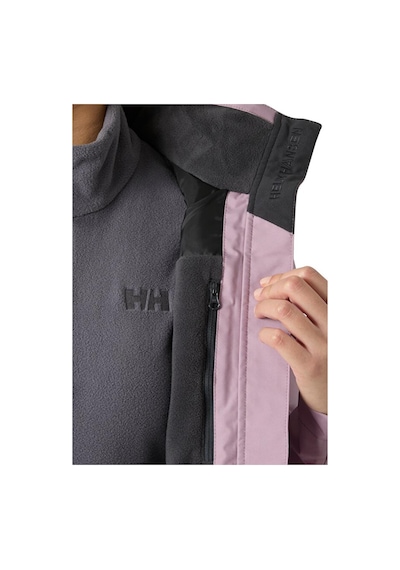 Helly Hansen W Crew Kapüşonlu Mıdlayer Polarlı 2.0 Kadın Mont Hha.34447 Hha.676 Mor