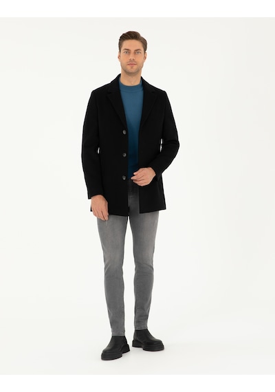 Pierre Cardin Erkek Siyah Kaban 50297487-vr046 Siyah
