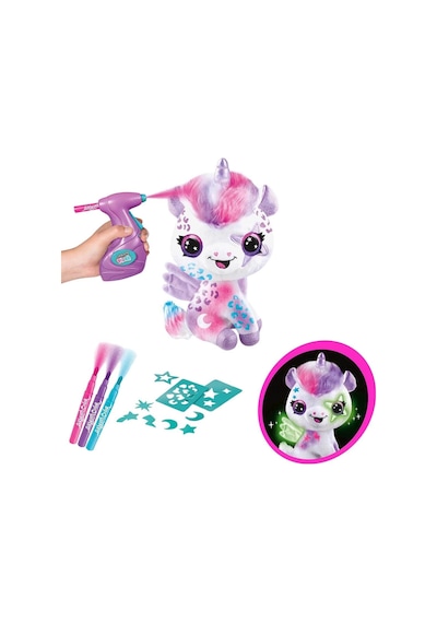 Airbrush Peluş Karanlıkta Parlayan Sihirli Unicorn