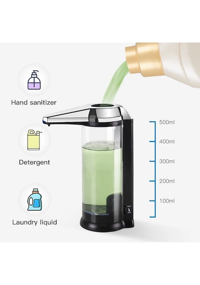 Smartgift Sensörlü Fotoselli Sıvı Sabunluk Dezenfektanlık 500ml