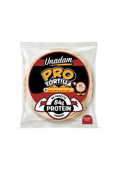 Yüksek Proteinli Tortilla 25 Cm 6'lı 420 G