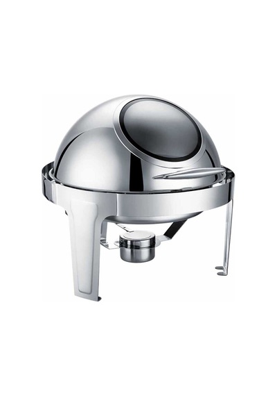 Chafıng Dısh Roll Top Yuvarlak Camlı 6 Lt Diğer