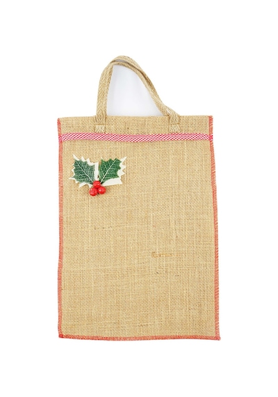 Yılbaşı Noel Hediye Çantası 25x35 Cm 2'li