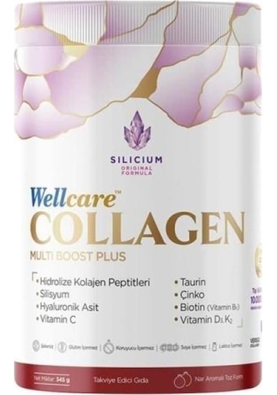 Orzax Collagen Multi Boost Plus Nar Aromalı 345 g Toz