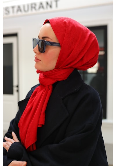 Silk Home Deluxe Şal 40006-19 Kırmızı