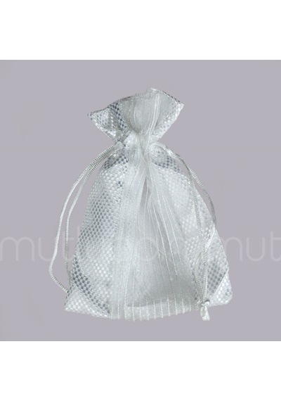 Mutluadim Parlak Önü Tüllü Kese 11X15Cm 12 Adet