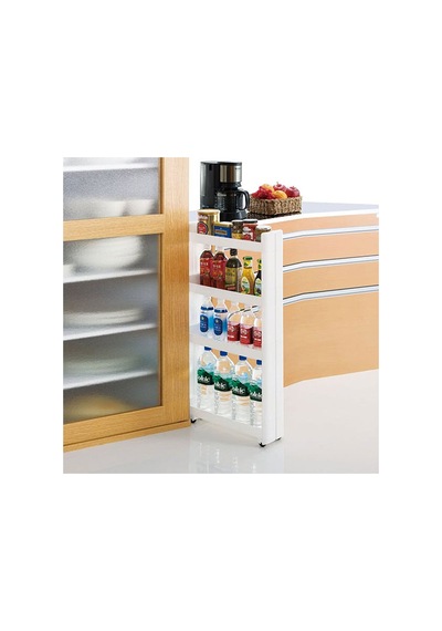 Motek Slim Organizer 4lü Raf Beyaz
