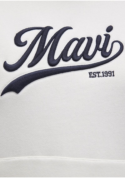Mavi Ekru Kadın Sweatshirt M1s10420-80194 Ekru